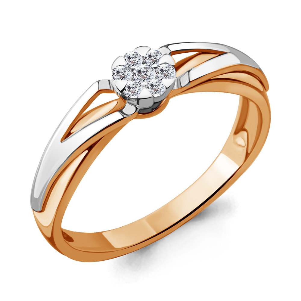 Кольцо из красного золота с бриллиантом Aquamarine Aquamarine 963716к_585_кз р. 17,5, 963716к_585_кз
Кольцо из красного золота с бриллиантом Aquamarine Aquamarine 963716к_585_кз р. 17,5, 963716к_585_кз