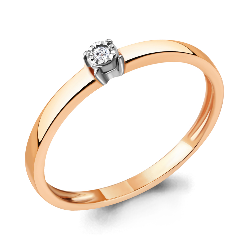 Кольцо из красного золота с бриллиантом Aquamarine Aquamarine 963725к_585_кз р. 17,5, 963725к_585_кз
Кольцо из красного золота с бриллиантом Aquamarine Aquamarine 963725к_585_кз р. 17,5, 963725к_585_кз