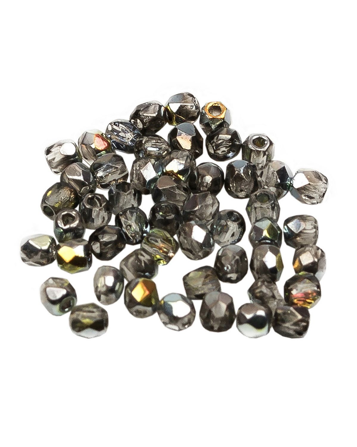 Стеклянные чешские бусины Fire polished beads ганеные круглые 2 мм Crystal Marea 50шт, Серебристый, FP-2
Стеклянные чешские бусины Fire polished beads ганеные круглые 2 мм Crystal Marea 50шт, Серебристый, FP-2