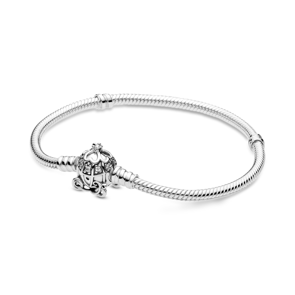 фото Браслет из серебра с фианитом р. 18 pandora 599190c01