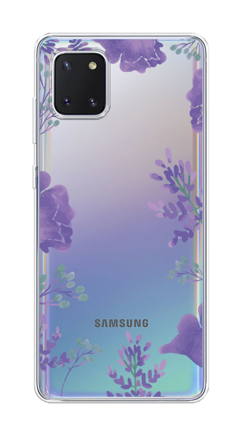 Чехол Awog на Samsung Galaxy Note 10 Lite "Сиреневая цветочная рамка", Разноцветный, 29150-8
Чехол Awog на Samsung Galaxy Note 10 Lite "Сиреневая цветочная рамка", Разноцветный, 29150-8