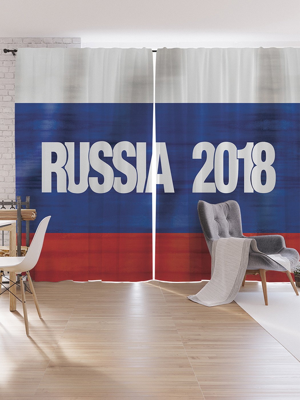 Шторы под лён JoyArty "Россия 2018", серия Oxford DeLux, 340х265 см, Россия 2018
Шторы под лён JoyArty "Россия 2018", серия Oxford DeLux, 340х265 см, Россия 2018