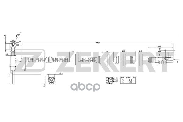 Датчик Abs Передн. Peugeot Boxer (250) 06- Citroen Jumper (250) 06- Fiat Ducato (250_) 06-
Датчик Abs Передн. Peugeot Boxer (250) 06- Citroen Jumper (250) 06- Fiat Ducato (250_) 06-
