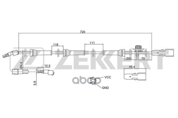 Датчик Abs Передн. Renault Scenic Ii 03- Grand Scenic Ii 04- Megane Ii 02- Zekkert Se-6171
Датчик Abs Передн. Renault Scenic Ii 03- Grand Scenic Ii 04- Megane Ii 02- Zekkert Se-6171