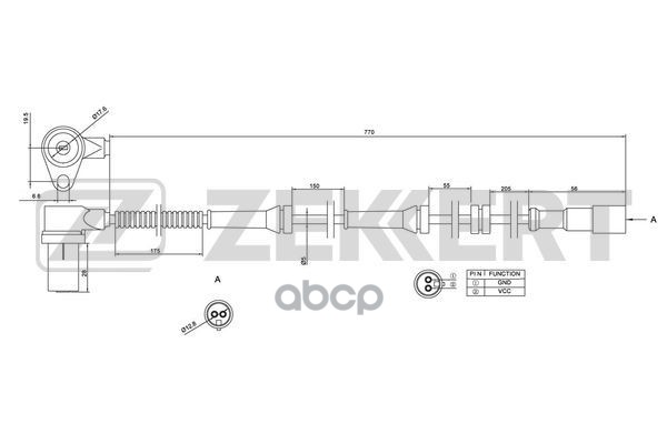 Датчик Abs Передн. Лев. Chevrolet Lacetti (J200) 05- Daewoo Nubira (J200) 03- Zekkert Se-6
Датчик Abs Передн. Лев. Chevrolet Lacetti (J200) 05- Daewoo Nubira (J200) 03- Zekkert Se-6