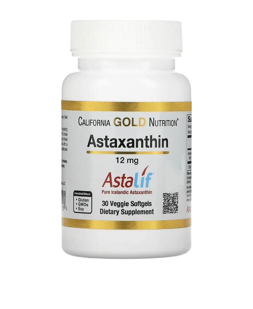 California Gold Nutrition Astaxanthin, Astaliff Pure Icelandic, 12 mg, капсулы 30 шт., Astaxanthin, Astaliff Pure Icelandic, 12 mg, капсулы 30 шт.
California Gold Nutrition Astaxanthin, Astaliff Pure Icelandic, 12 mg, капсулы 30 шт., Astaxanthin, Astaliff Pure Icelandic, 12 mg, капсулы 30 шт.