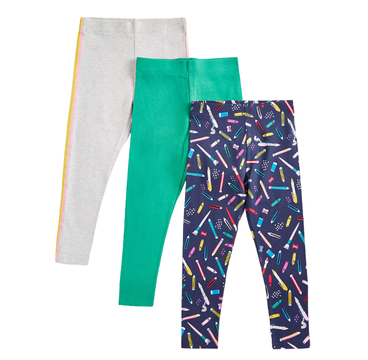 Леггинсы детские Mothercare Leggings (3 pcs), мультиколор, 98, Разноцветный, Leggings (3 pcs)
Леггинсы детские Mothercare Leggings (3 pcs), мультиколор, 98, Разноцветный, Leggings (3 pcs)