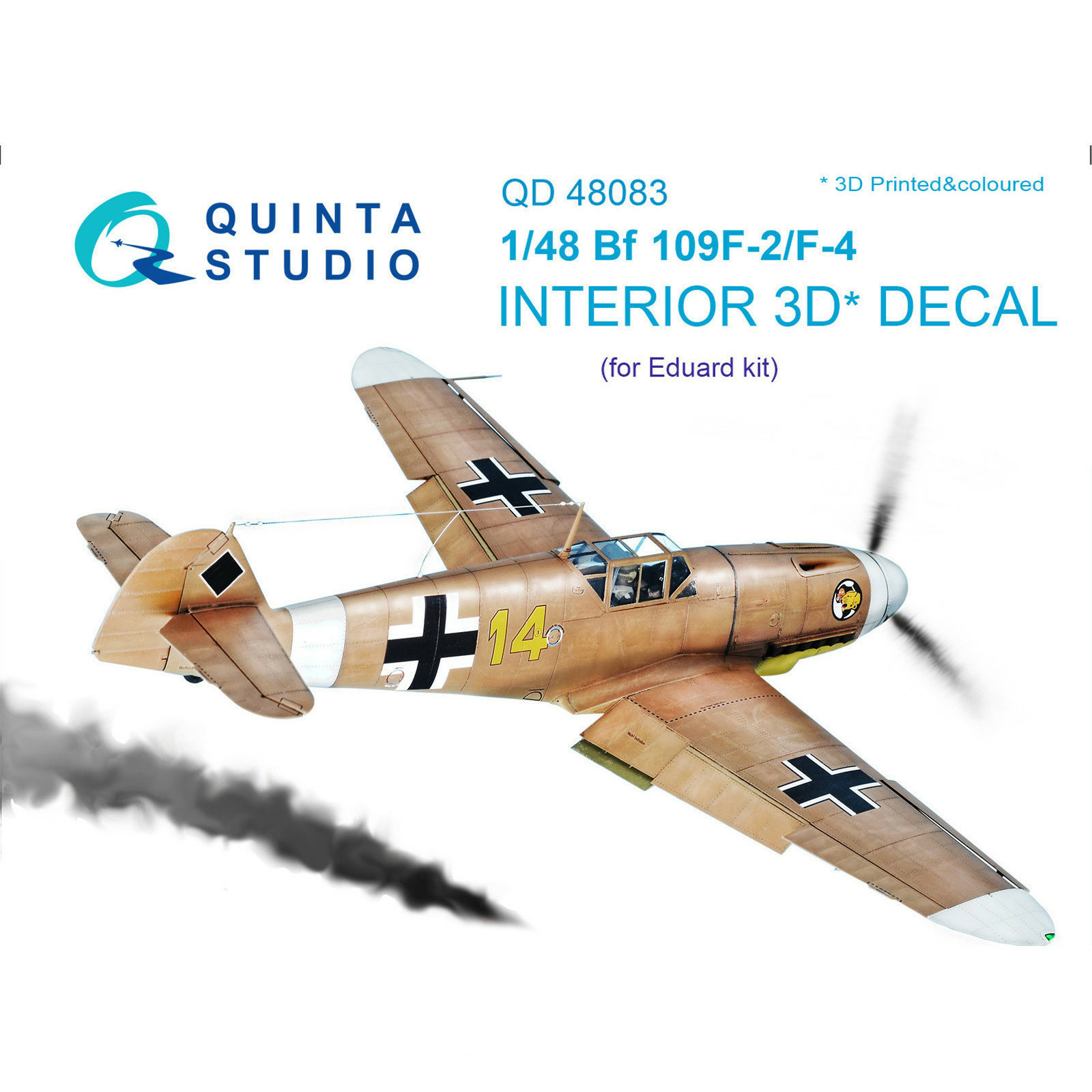 3D Декаль интерьера Quinta Studio 1/48 кабины Bf 109F-2/F-4 (для модели Eduard) QD48083, Цветной
3D Декаль интерьера Quinta Studio 1/48 кабины Bf 109F-2/F-4 (для модели Eduard) QD48083, Цветной