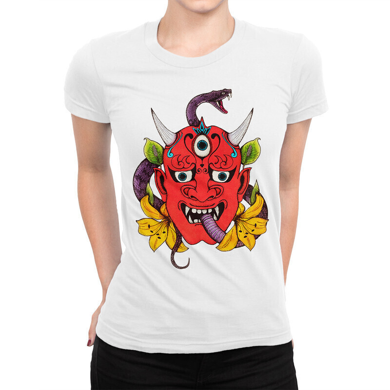 Футболка женская Dream Shirts Японский Демон Они 10001001 белая XL, Японский Демон Они 10001001
Футболка женская Dream Shirts Японский Демон Они 10001001 белая XL, Японский Демон Они 10001001