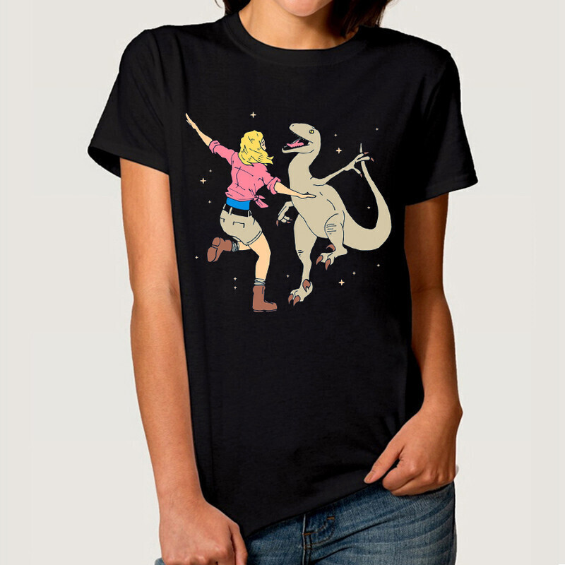 Футболка женская Dream Shirts Танцы с динозавром 10001341 черная XL, Танцы с динозавром 10001341
Футболка женская Dream Shirts Танцы с динозавром 10001341 черная XL, Танцы с динозавром 10001341