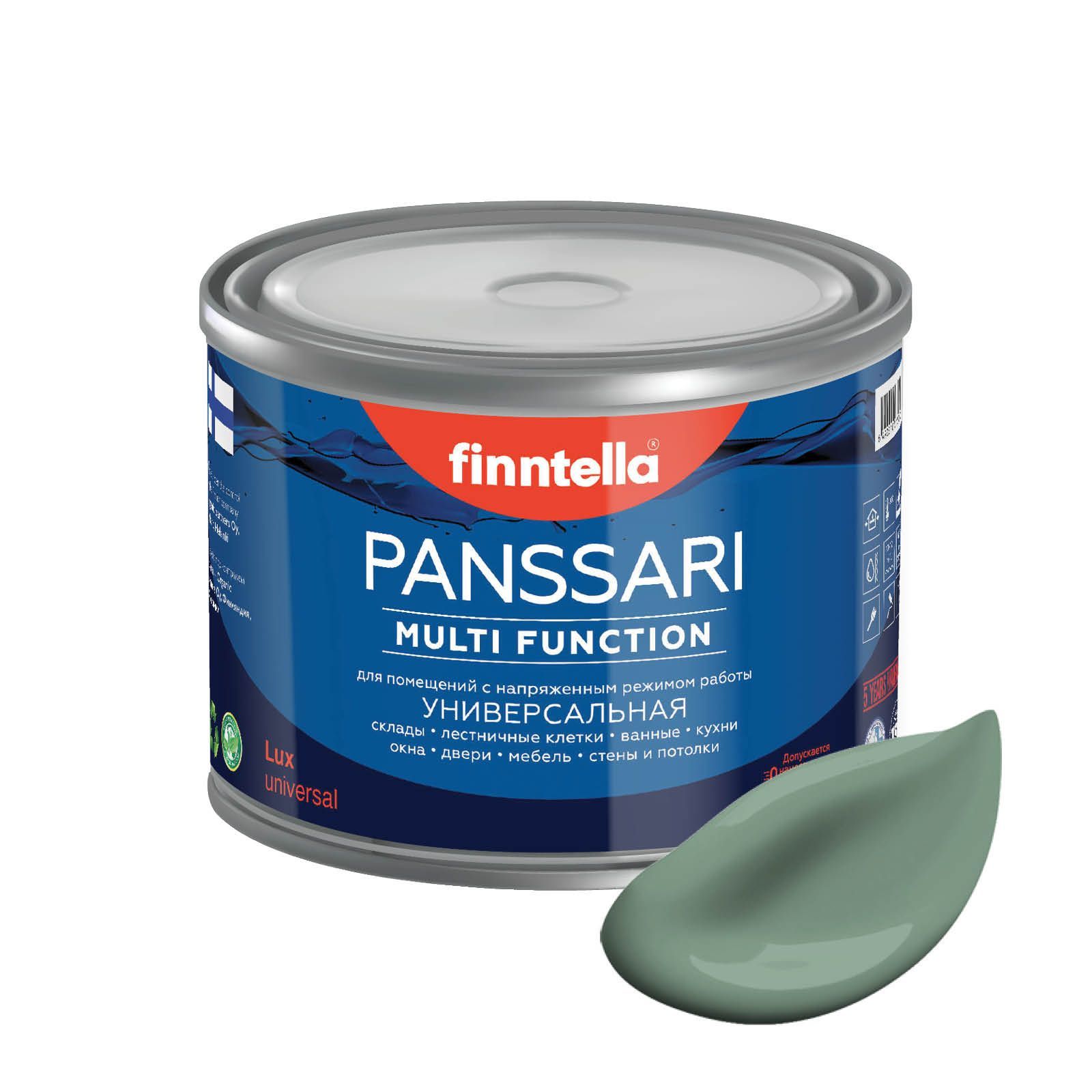 Краска PANSSARI, NAAMIOINTI зеленый хаки, 0,45л, PANSSARI. Грунт-эмаль для всех типов поверхностей. Защитная. Эмаль универсальная. Быстросохнущая.
Краска PANSSARI, NAAMIOINTI зеленый хаки, 0,45л, PANSSARI. Грунт-эмаль для всех типов поверхностей. Защитная. Эмаль универсальная. Быстросохнущая.