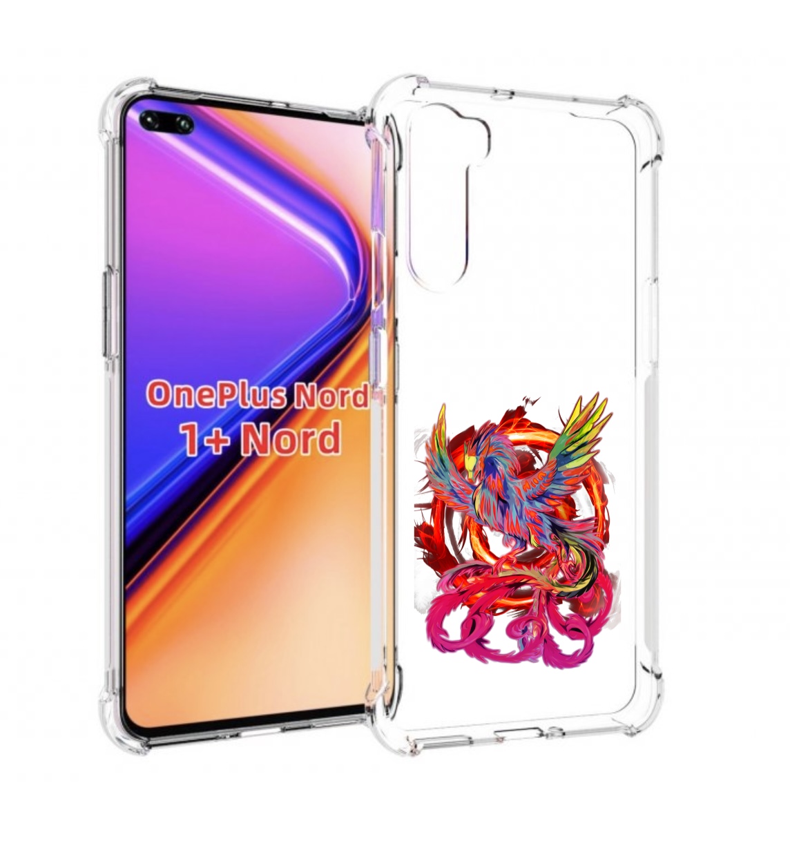 Чехол MyPads красочный феникс для OnePlus Nord / 1+ Nord (1ая версия), Прозрачный, Tocco
Чехол MyPads красочный феникс для OnePlus Nord / 1+ Nord (1ая версия), Прозрачный, Tocco