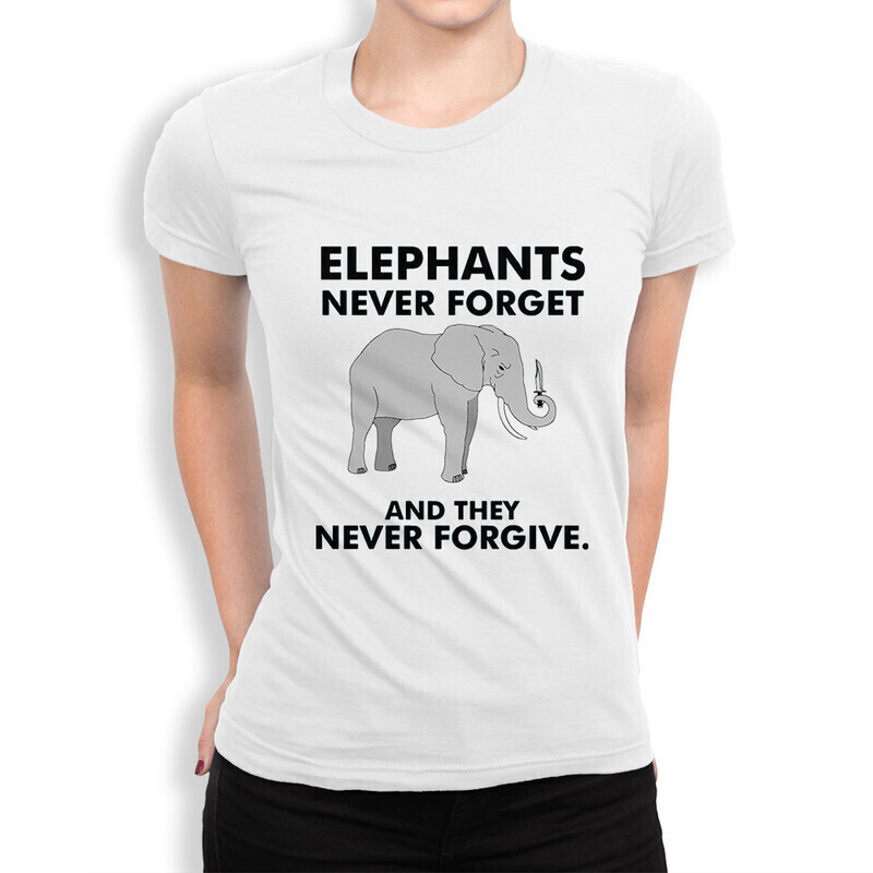 Футболка женская Dream Shirts Слоны никогда не забывают и не прощают 10001791 белая XS, Слоны никогда не забывают и не прощают 10001791
Футболка женская Dream Shirts Слоны никогда не забывают и не прощают 10001791 белая XS, Слоны никогда не забывают и не прощают 10001791
