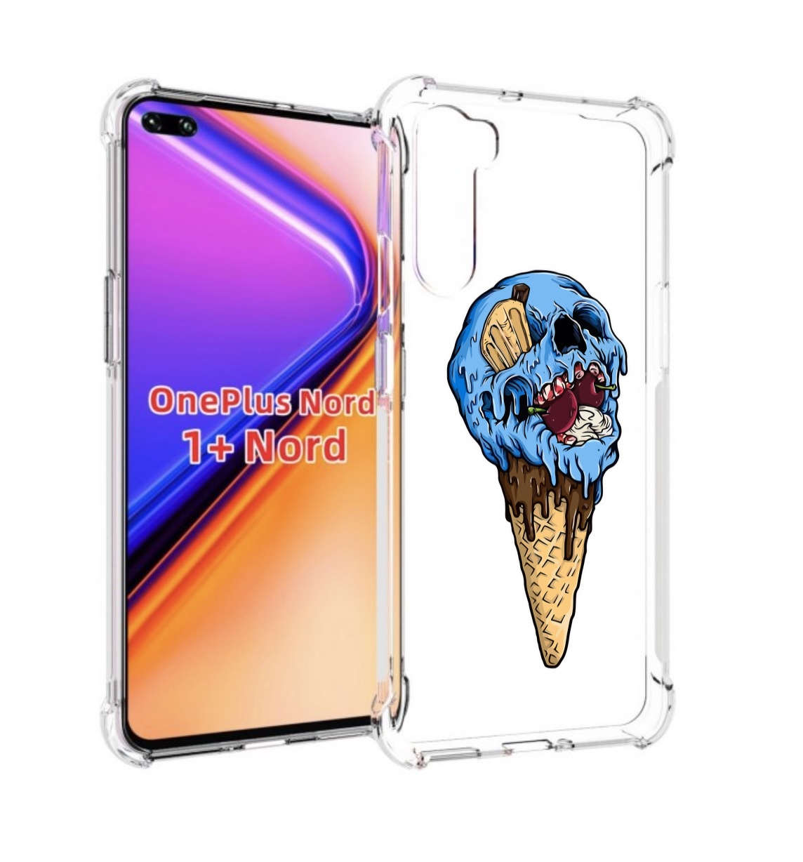 Чехол MyPads мороженное череп для OnePlus Nord / 1+ Nord (1ая версия), Прозрачный, Tocco
Чехол MyPads мороженное череп для OnePlus Nord / 1+ Nord (1ая версия), Прозрачный, Tocco