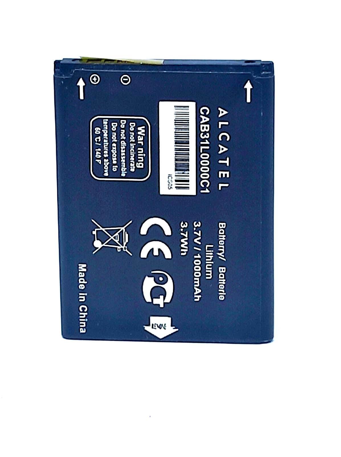 Аккумулятор CAB31L0000C1 / CAB24A0000C1 Alcatel One Touch 282, 720, 813, 813D мАч 1000
Аккумулятор CAB31L0000C1 / CAB24A0000C1 Alcatel One Touch 282, 720, 813, 813D мАч 1000