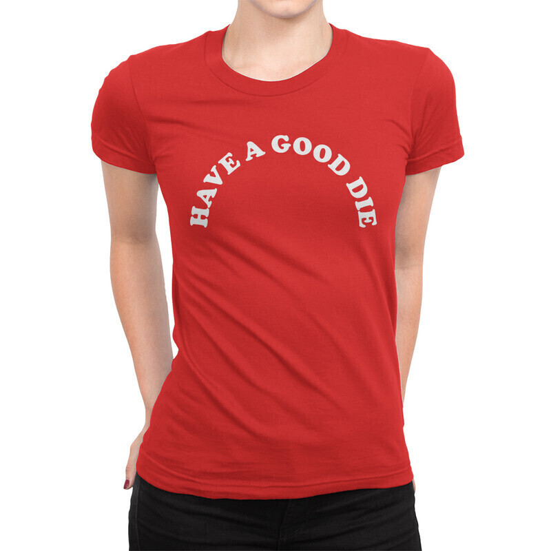 Футболка женская Dream Shirts Have a good die 10002021 красная XL, Have a good die 10002021
Футболка женская Dream Shirts Have a good die 10002021 красная XL, Have a good die 10002021