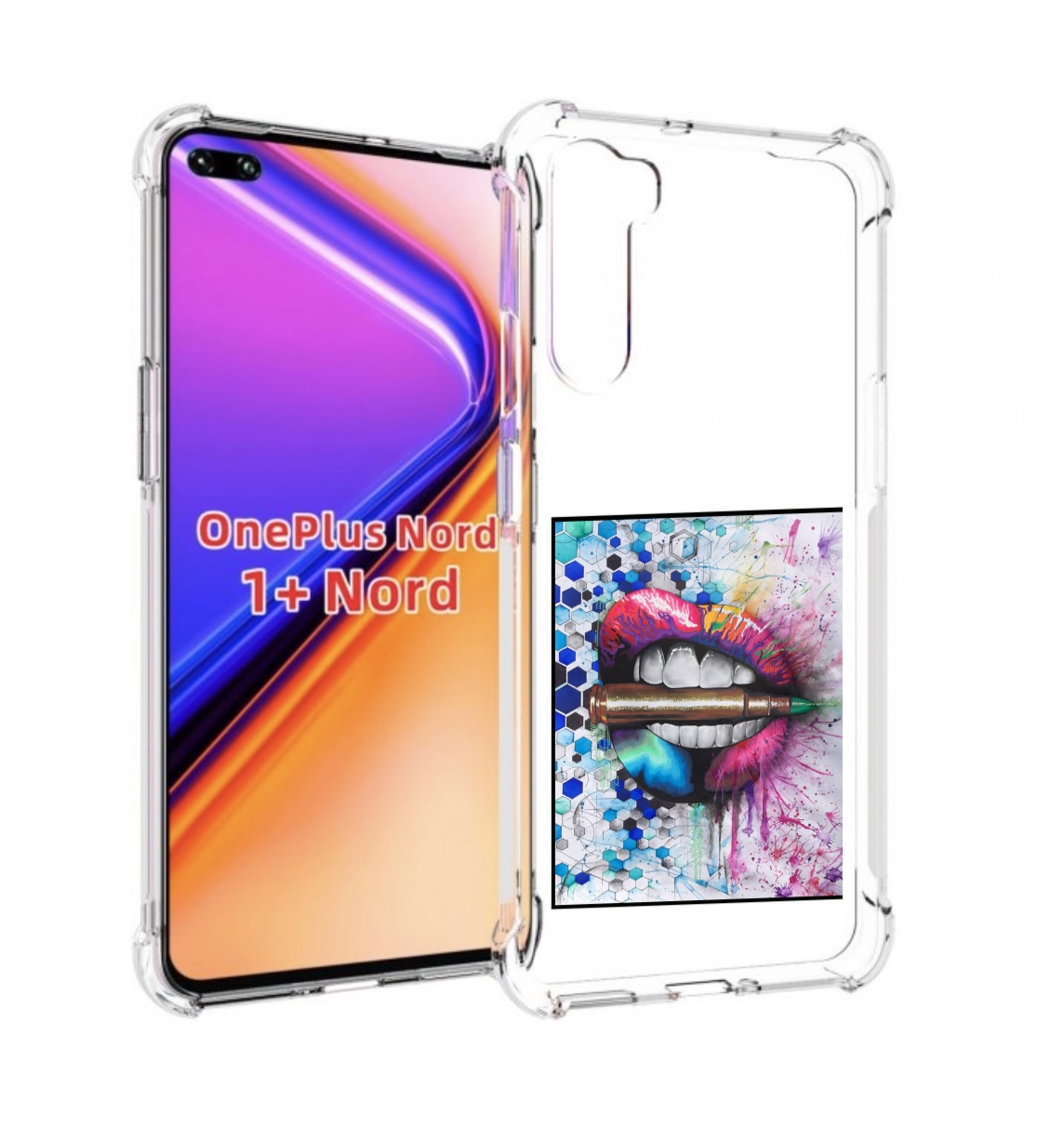 Чехол MyPads разноцветные губы с пулей для OnePlus Nord / 1+ Nord (1ая версия), Прозрачный, Tocco
Чехол MyPads разноцветные губы с пулей для OnePlus Nord / 1+ Nord (1ая версия), Прозрачный, Tocco