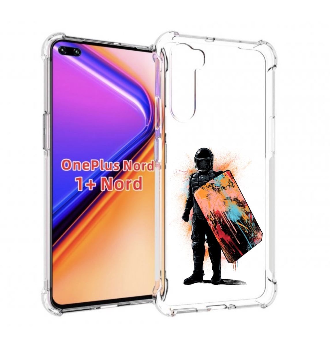 Чехол MyPads солдат с красочным щитом для OnePlus Nord / 1+ Nord (1ая версия), Прозрачный, Tocco
Чехол MyPads солдат с красочным щитом для OnePlus Nord / 1+ Nord (1ая версия), Прозрачный, Tocco