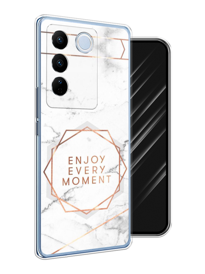 Чехол Awog на Vivo V27/V27 Pro "Enjoy every moment мрамор", Белый;розовый;серый, 268450-7
Чехол Awog на Vivo V27/V27 Pro "Enjoy every moment мрамор", Белый;розовый;серый, 268450-7