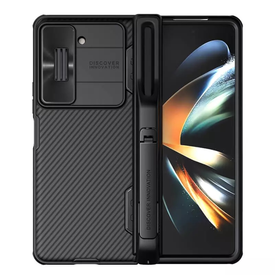 Чехол Nillkin CamShield Fold Case Pen Holder для Samsung Galaxy Z Fold5, черный, CamShield Fold Case Pen Holder
Чехол Nillkin CamShield Fold Case Pen Holder для Samsung Galaxy Z Fold5, черный, CamShield Fold Case Pen Holder