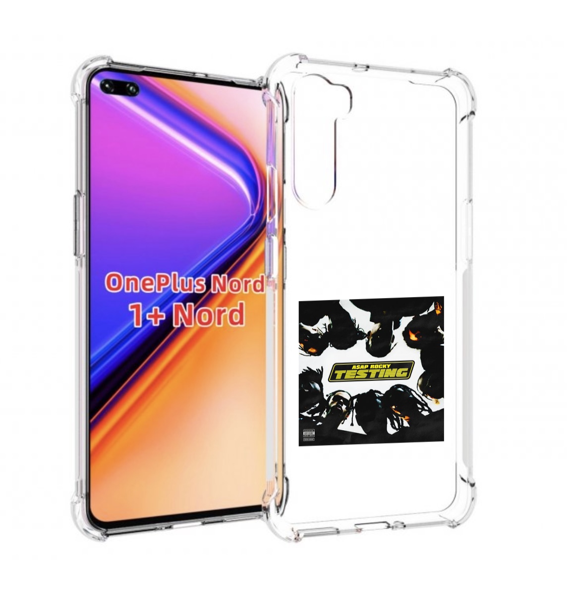 Чехол MyPads ASAP Rocky - TESTING для OnePlus Nord / 1+ Nord (1ая версия), Прозрачный, Tocco
Чехол MyPads ASAP Rocky - TESTING для OnePlus Nord / 1+ Nord (1ая версия), Прозрачный, Tocco