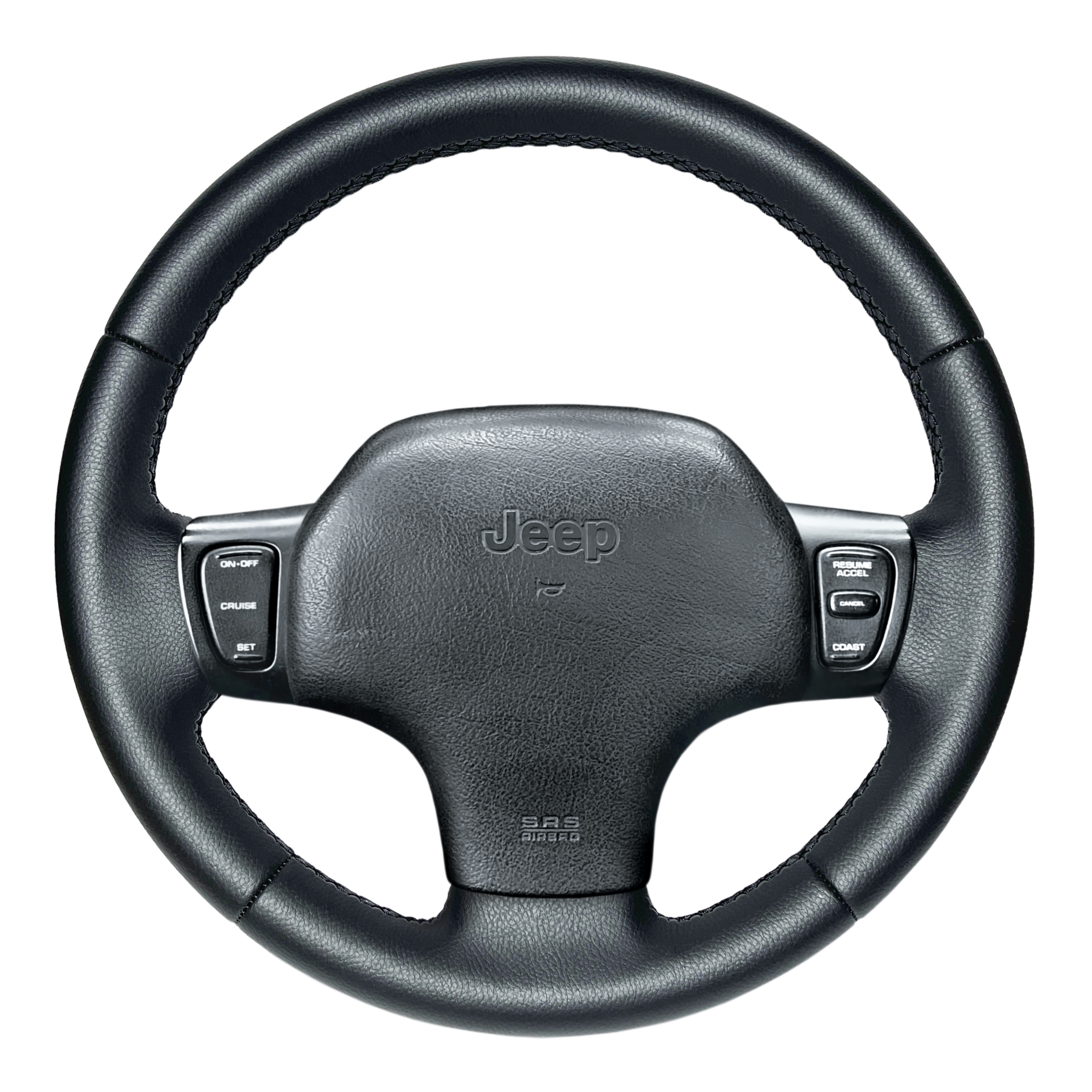 Оплетка на руль Vseopletki Jeep Grand Cherokee для замены штатной кожи, Черный, Jeep Grand Cherokee
Оплетка на руль Vseopletki Jeep Grand Cherokee для замены штатной кожи, Черный, Jeep Grand Cherokee