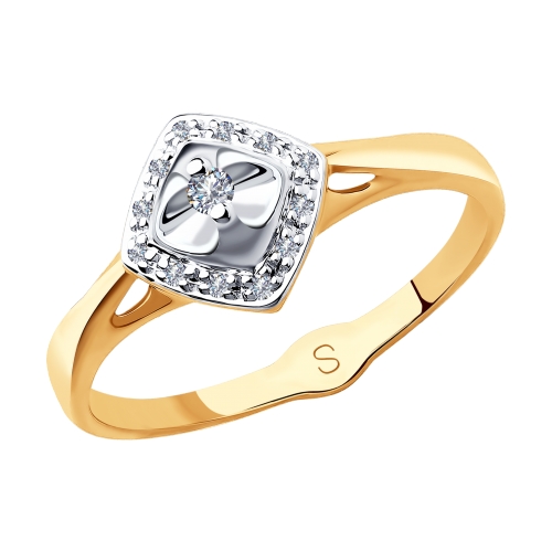 Кольцо из золота с бриллиантом р. 16.5 Yahont 213586, 213586
Кольцо из золота с бриллиантом р. 16.5 Yahont 213586, 213586