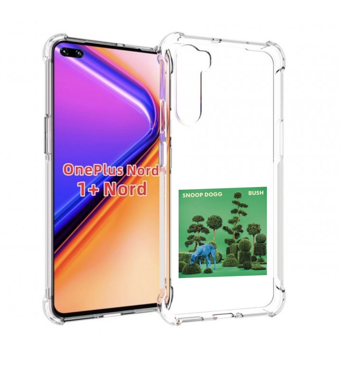 Чехол MyPads Snoop Dogg BUSH для OnePlus Nord / 1+ Nord (1ая версия), Прозрачный, Tocco
Чехол MyPads Snoop Dogg BUSH для OnePlus Nord / 1+ Nord (1ая версия), Прозрачный, Tocco