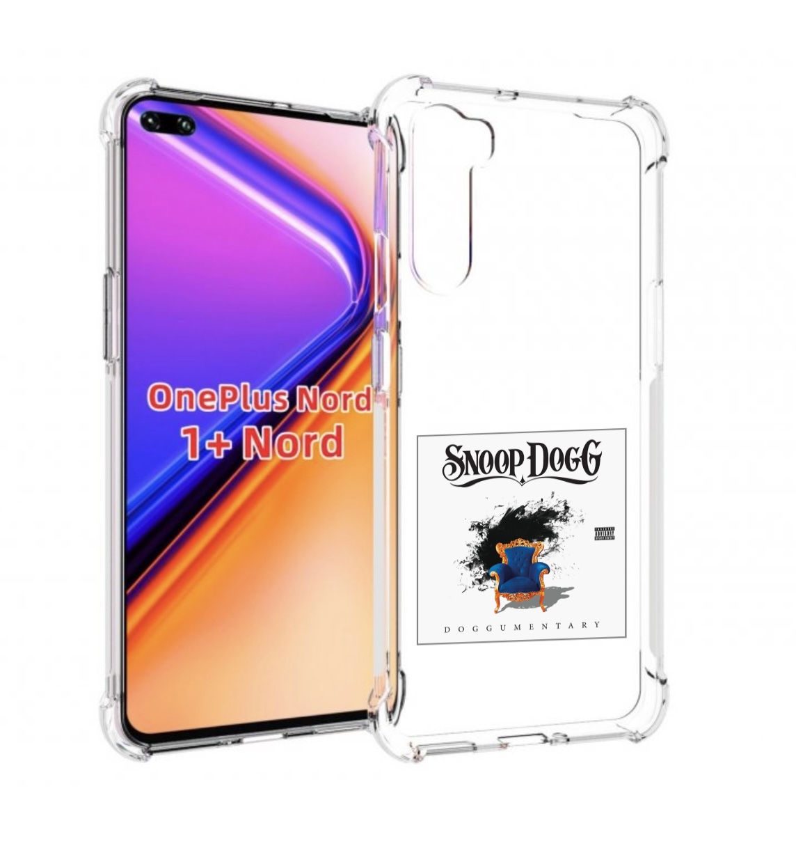 Чехол MyPads Snoop Dogg DOGGUMENTARY для OnePlus Nord / 1+ Nord (1ая версия), Прозрачный, Tocco
Чехол MyPads Snoop Dogg DOGGUMENTARY для OnePlus Nord / 1+ Nord (1ая версия), Прозрачный, Tocco