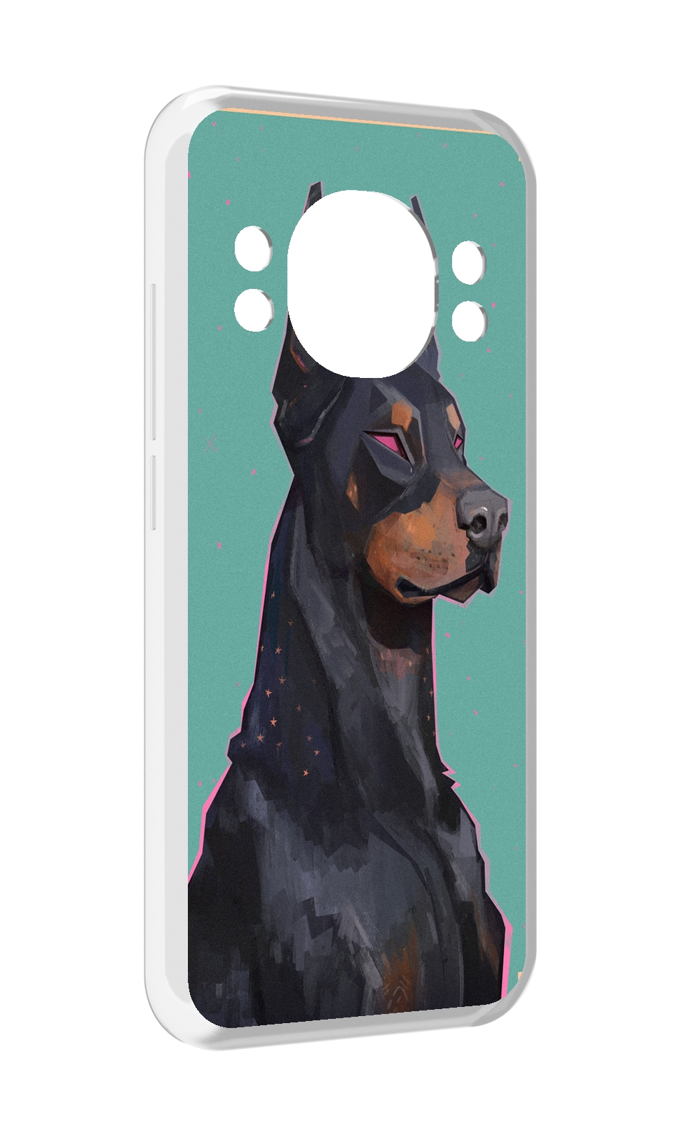 Чехол MyPads красивый-доберман для Doogee S98 / S98 Pro, Прозрачный, Tocco
Чехол MyPads красивый-доберман для Doogee S98 / S98 Pro, Прозрачный, Tocco