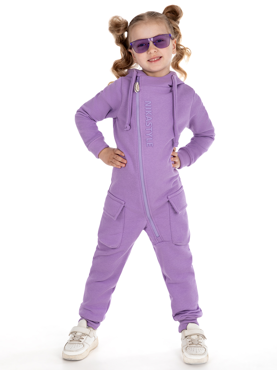 Комбинезон детский NIKASTYLE 8т13024, фиолетовый, 116, 8т13024 
Комбинезон детский NIKASTYLE 8т13024, фиолетовый, 116, 8т13024
