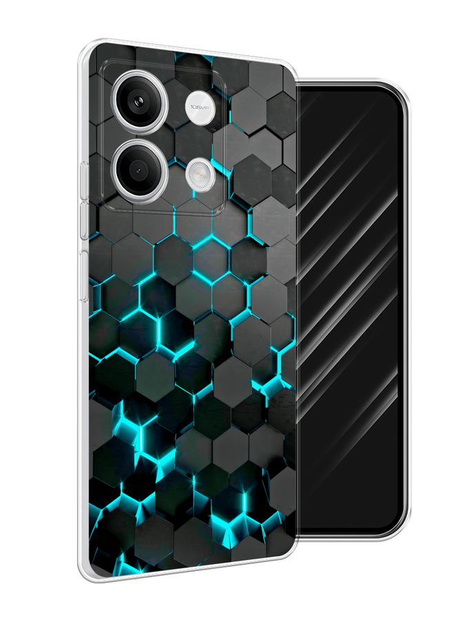Чехол Awog на Xiaomi Redmi Note 13 5G "Соты бирюзовые", Черный;бирюзовый;синий, 320050-1
Чехол Awog на Xiaomi Redmi Note 13 5G "Соты бирюзовые", Черный;бирюзовый;синий, 320050-1