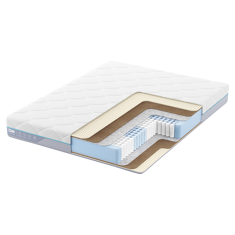 Матрас анатомический Promtex Multipacket Middle 1 60x120 независимые пружины, Белый, Middle 1
Матрас анатомический Promtex Multipacket Middle 1 60x120 независимые пружины, Белый, Middle 1