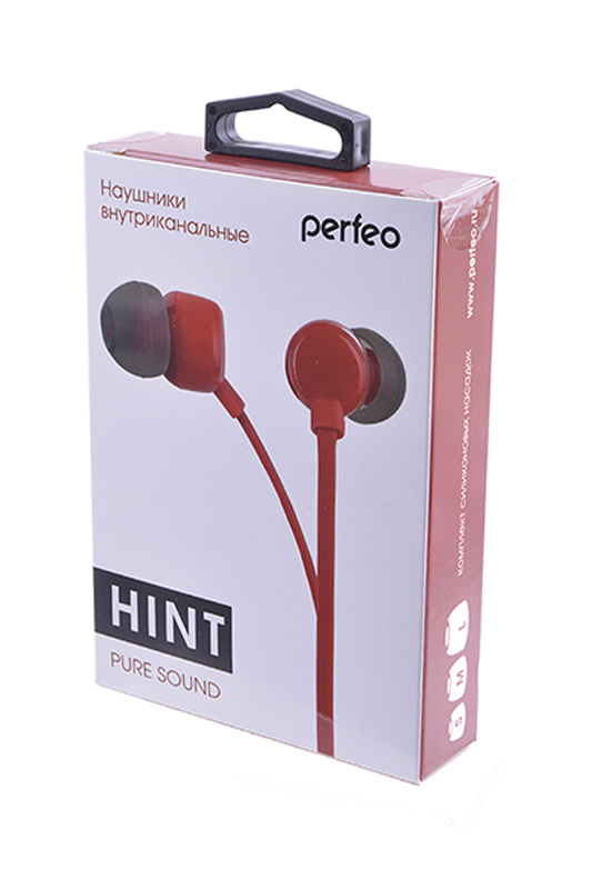 Perfeo наушники внутриканальные HINT 30011996
Perfeo наушники внутриканальные HINT 30011996