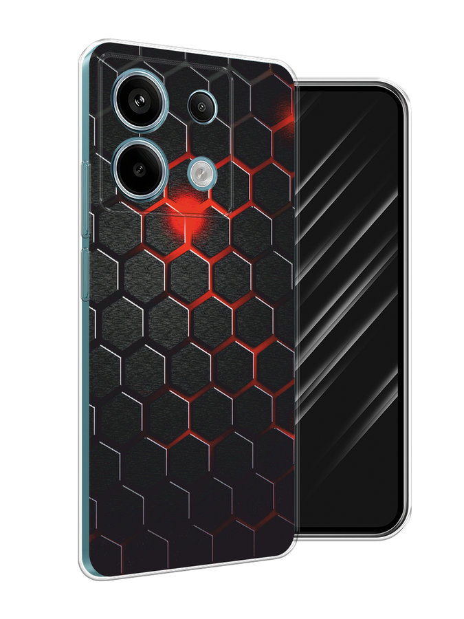Чехол Awog на Xiaomi Redmi Note 13 Pro 5G "Фон соты красные", Красный;черный, 320150-1
Чехол Awog на Xiaomi Redmi Note 13 Pro 5G "Фон соты красные", Красный;черный, 320150-1