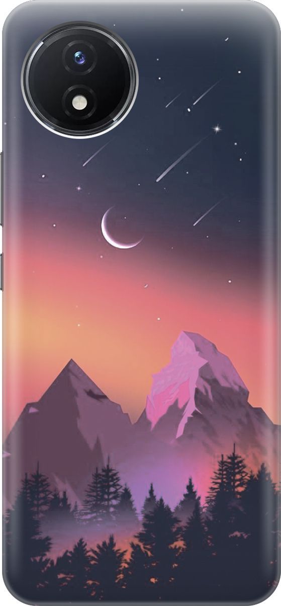 Силиконовый чехол на Vivo Y02 с принтом "Горы и звездопад", Оранжевый;черный, 157838
Силиконовый чехол на Vivo Y02 с принтом "Горы и звездопад", Оранжевый;черный, 157838