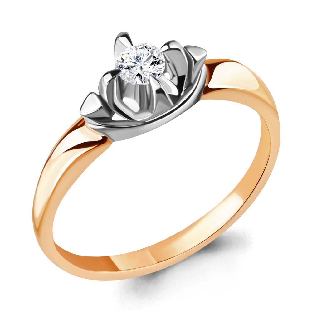 Кольцо из красного золота с бриллиантом Aquamarine Aquamarine 963771к_585_кз р, 963771к_585_кз
Кольцо из красного золота с бриллиантом Aquamarine Aquamarine 963771к_585_кз р, 963771к_585_кз