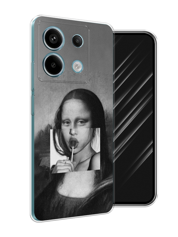 Чехол Awog на Xiaomi Redmi Note 13 Pro 5G "Mona Lisa sucking lollipop", Серый, 320150-1
Чехол Awog на Xiaomi Redmi Note 13 Pro 5G "Mona Lisa sucking lollipop", Серый, 320150-1