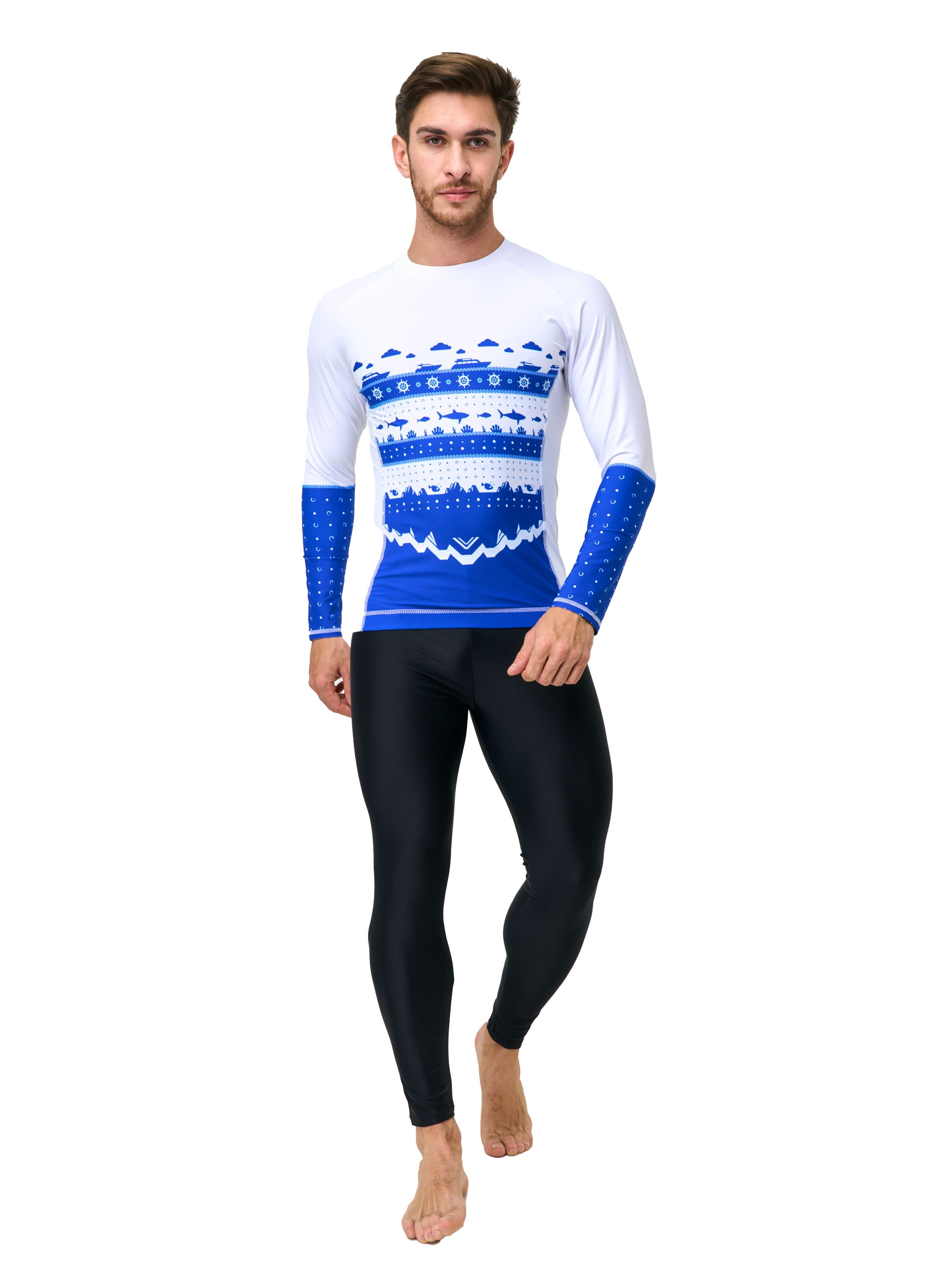Гидромайка T-Flex Blue White UPF50 с длинным рукавом мужская, Белый;синий, T-Flex
Гидромайка T-Flex Blue White UPF50 с длинным рукавом мужская, Белый;синий, T-Flex