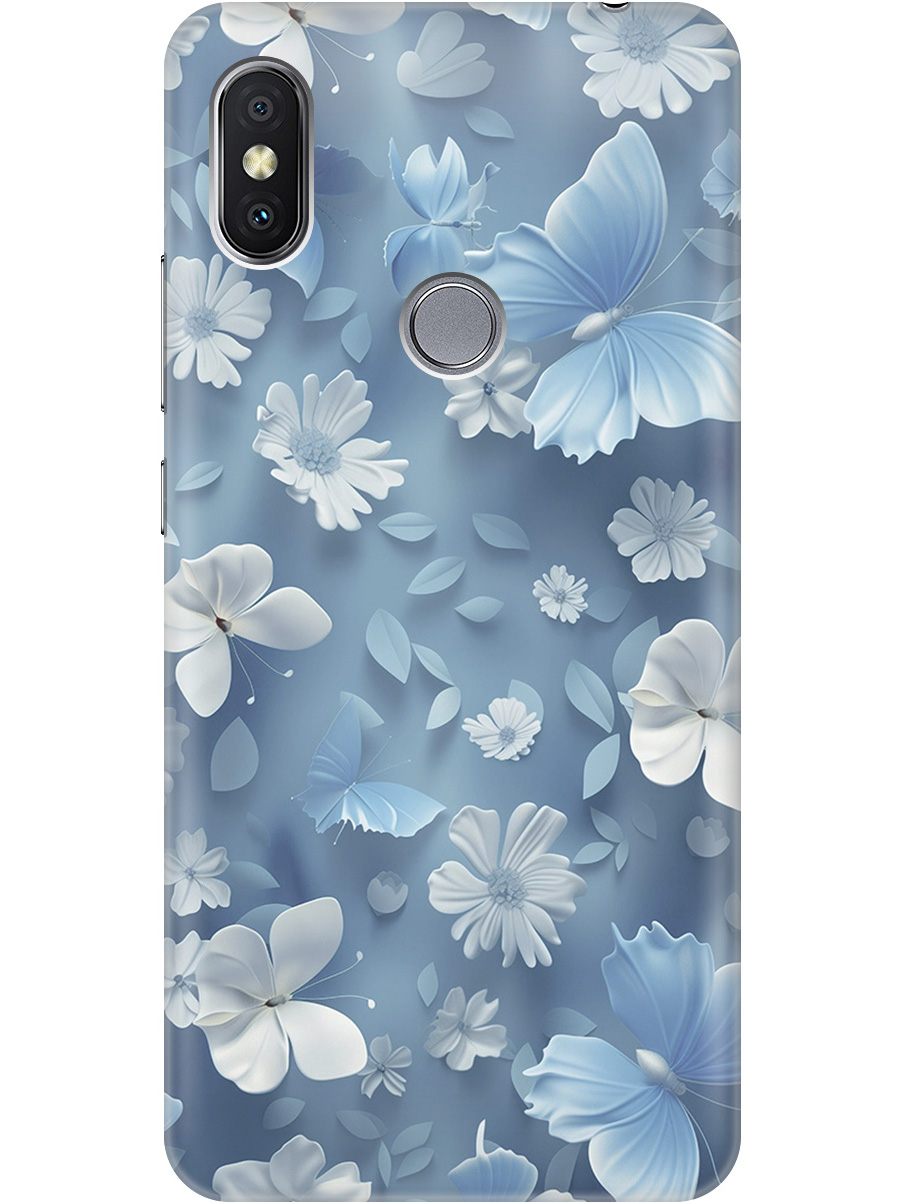 Силиконовый чехол на Xiaomi Redmi S2 с принтом "Голубые бабочки", Прозрачный;белый;голубой, 718410210
Силиконовый чехол на Xiaomi Redmi S2 с принтом "Голубые бабочки", Прозрачный;белый;голубой, 718410210