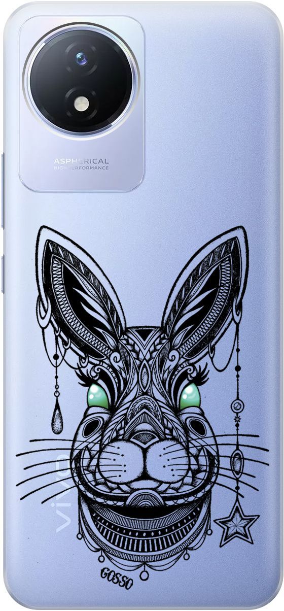Силиконовый чехол на Vivo Y02 с 3D принтом "Grand Rabbit" прозрачный, Прозрачный;зеленый, 157841
Силиконовый чехол на Vivo Y02 с 3D принтом "Grand Rabbit" прозрачный, Прозрачный;зеленый, 157841