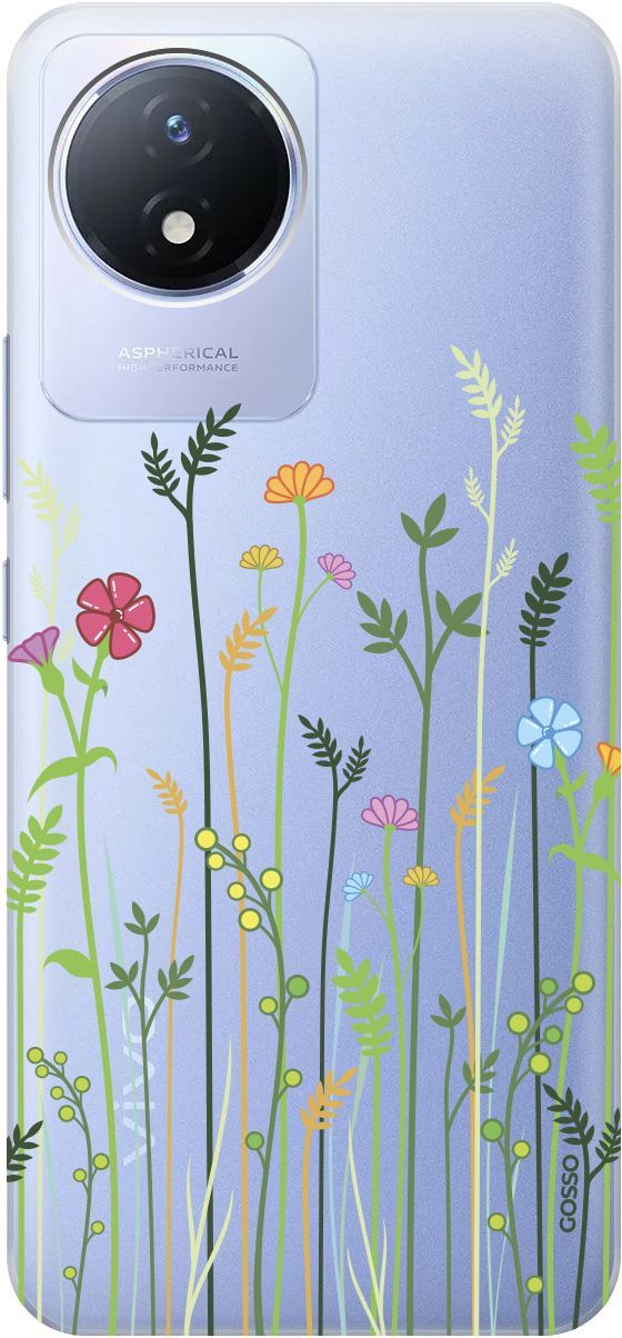 Силиконовый чехол на Vivo Y02 с 3D принтом "Flowers and Fern" прозрачный, Прозрачный;желтый, 157841
Силиконовый чехол на Vivo Y02 с 3D принтом "Flowers and Fern" прозрачный, Прозрачный;желтый, 157841