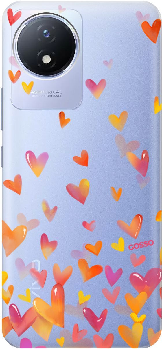 Силиконовый чехол на Vivo Y02 с 3D принтом "Flying Hearts" прозрачный, Прозрачный;желтый, 157841
Силиконовый чехол на Vivo Y02 с 3D принтом "Flying Hearts" прозрачный, Прозрачный;желтый, 157841