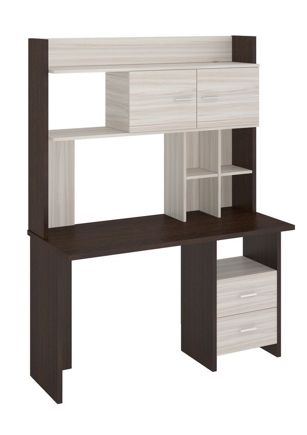 Стол компьютерный Мэрдэс СКЛ-Прям130+НКЛХ-130 ВК Wenge/Caramel с надстройкой, СКЛ-Прям130+НКЛХ-130
Стол компьютерный Мэрдэс СКЛ-Прям130+НКЛХ-130 ВК Wenge/Caramel с надстройкой, СКЛ-Прям130+НКЛХ-130