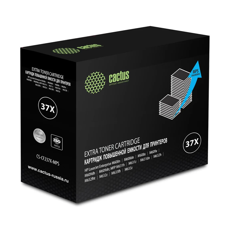 Cactus CS-CF237X-MPS аналог 37X Black - CF237X, лазерный картридж - 25000 стр, черный для
Cactus CS-CF237X-MPS аналог 37X Black - CF237X, лазерный картридж - 25000 стр, черный для
