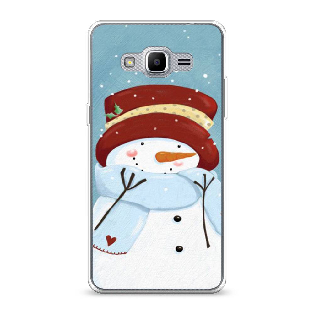 Чехол на Samsung Galaxy Grand Prime/J2 Prime "Застенчивый снеговик", Голубой;белый;красный, 22350-5
Чехол на Samsung Galaxy Grand Prime/J2 Prime "Застенчивый снеговик", Голубой;белый;красный, 22350-5