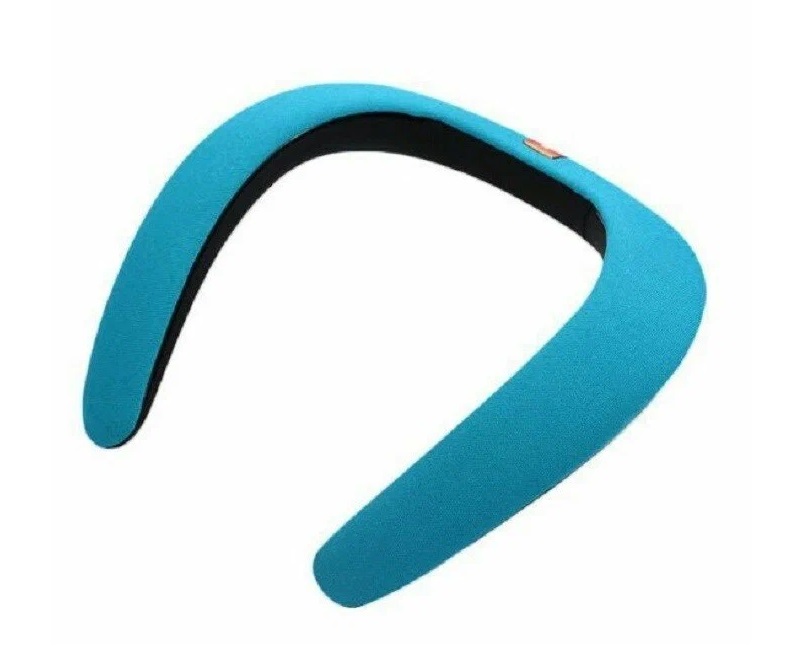 фото Портативная колонка bluetooth (голубая) nobrand