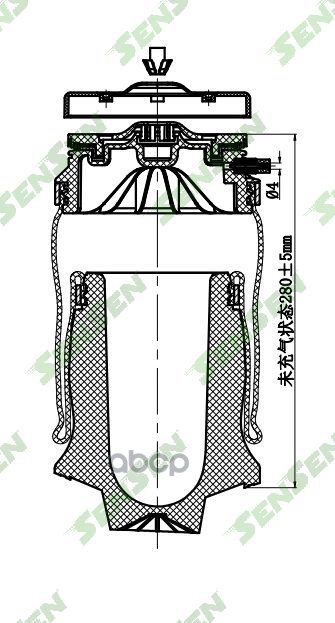 Пневмобаллон подвески MERCEDES BENZ GL-Class W164 GL350 GL450 2007-2012 Rear SENSEN SAR019
Пневмобаллон подвески MERCEDES BENZ GL-Class W164 GL350 GL450 2007-2012 Rear SENSEN SAR019