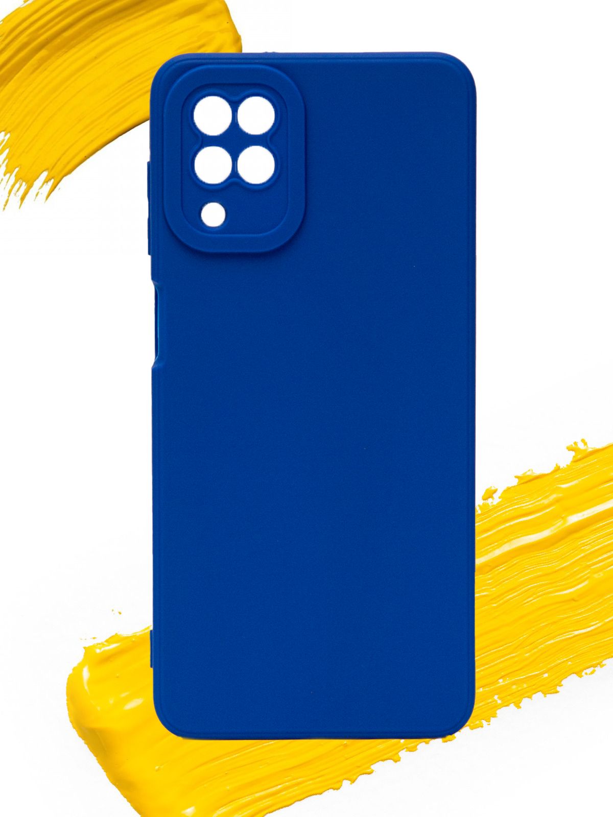 Чехол для Samsung Galaxy A22/Galaxy M22 с защитой камеры, насыщенный синий, Silicone case
Чехол для Samsung Galaxy A22/Galaxy M22 с защитой камеры, насыщенный синий, Silicone case
