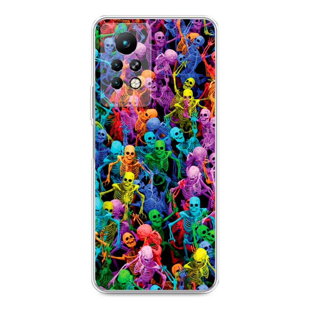 Чехол для Infinix Note 11 Pro "Вечеринка скелетов", Фиолетовый;желтый;оранжевый, 3100550-6
Чехол для Infinix Note 11 Pro "Вечеринка скелетов", Фиолетовый;желтый;оранжевый, 3100550-6